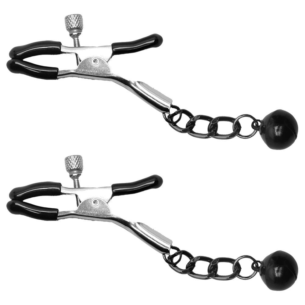 Grampos Para Seios Bolas De Ferro Youvibe Vipmix