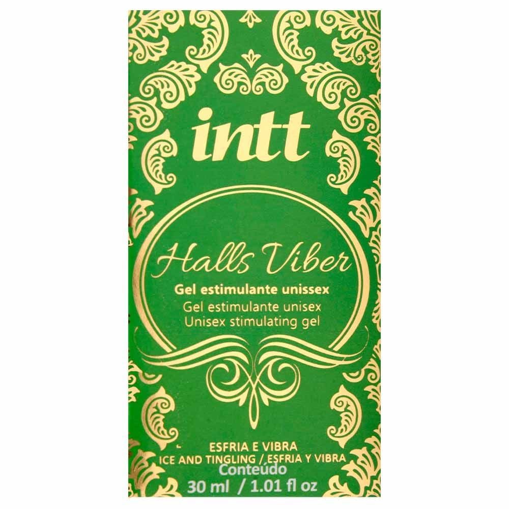 Halls Viber Excitante Efeito Gelado E Vibro 30ml Intt
