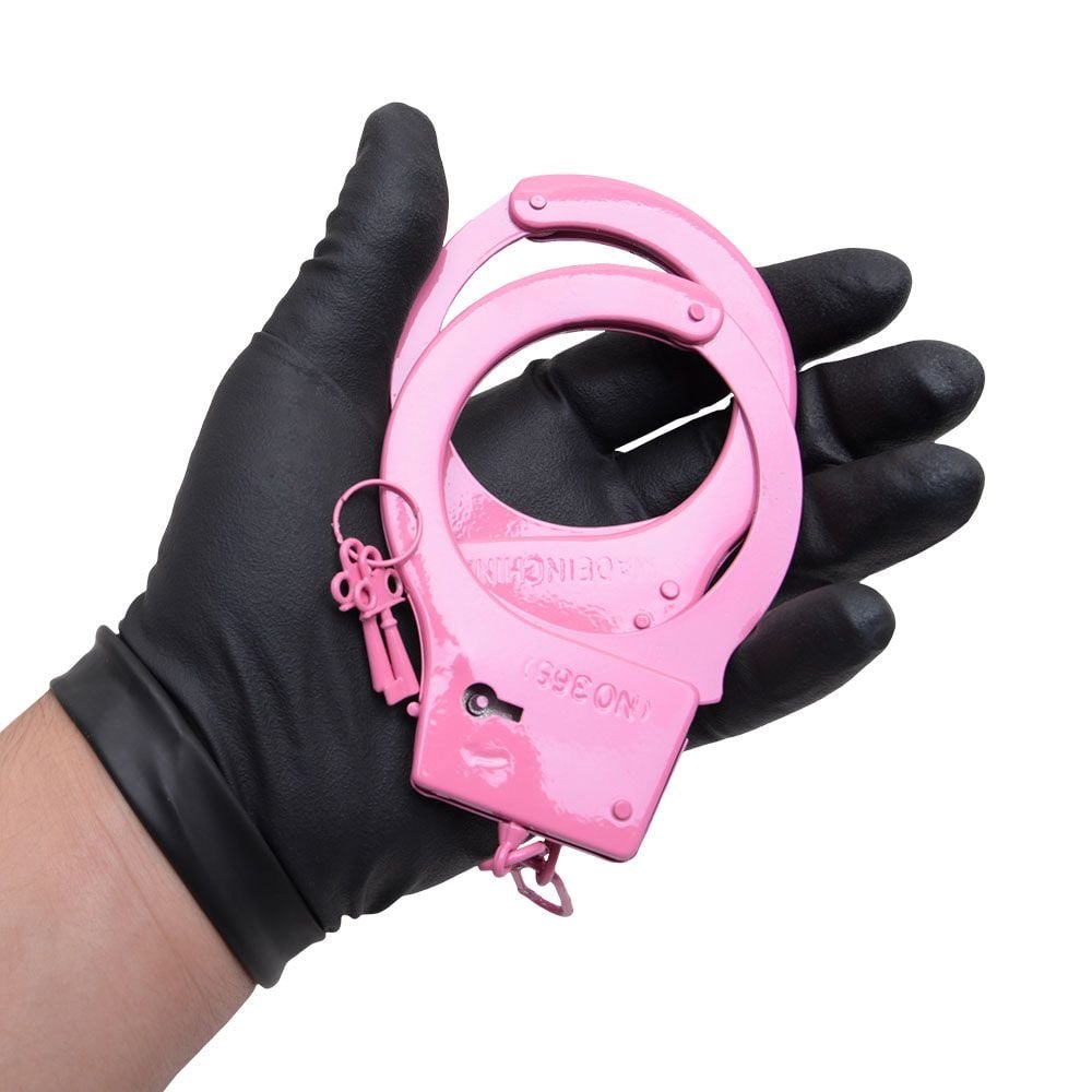 Hand Cuffs Algema De Metal Colorida Sexy Import
