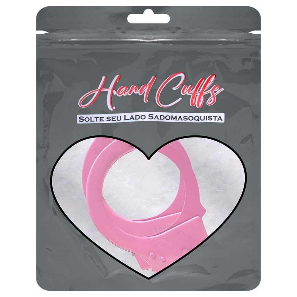 Hand Cuffs Algema De Metal Colorida Sexy Import