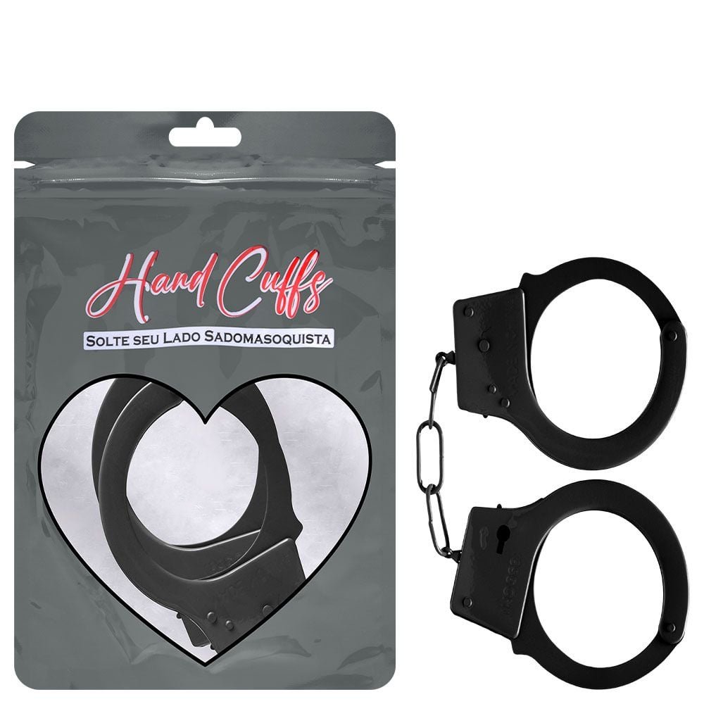 Hand Cuffs Algema De Metal Colorida Sexy Import