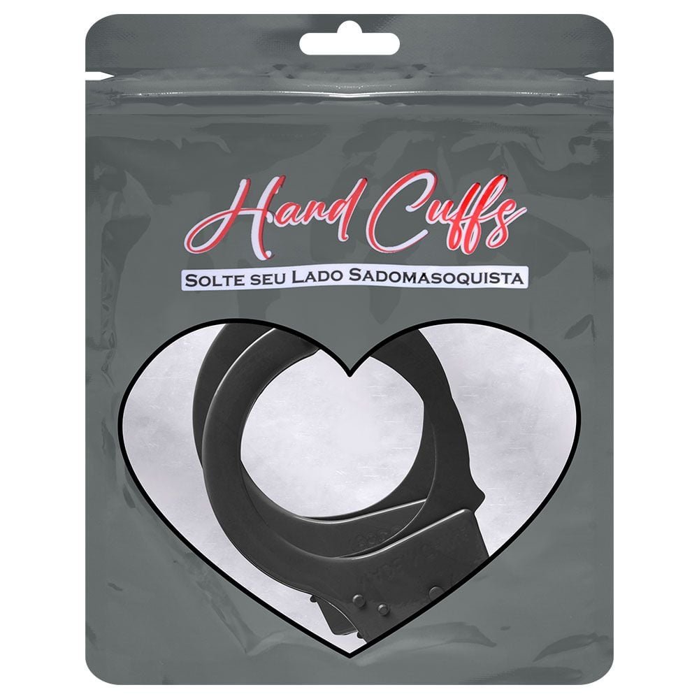Hand Cuffs Algema De Metal Colorida Sexy Import