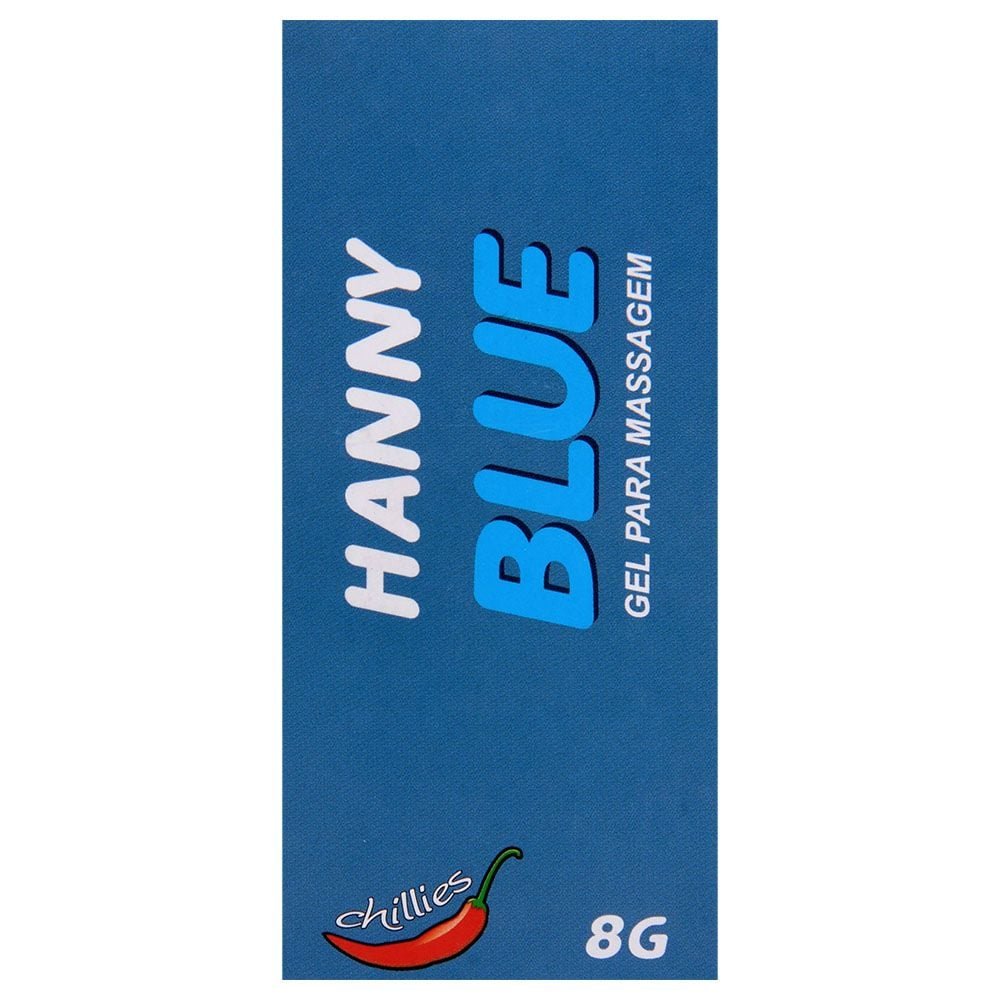 Hanny Blue Gel Dessensibilizante Anal 8g Chillies