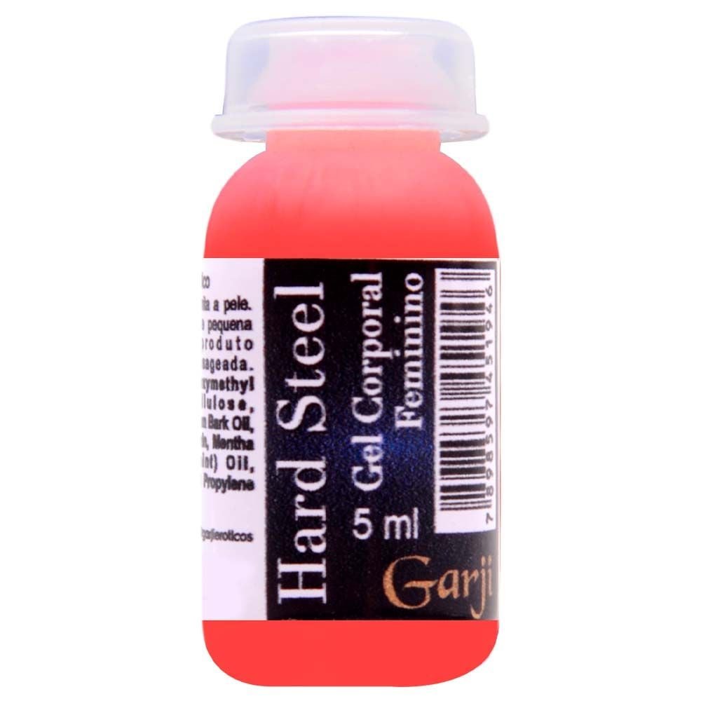 Hard Steel Flaconete Excitante Feminino 5ml Garji