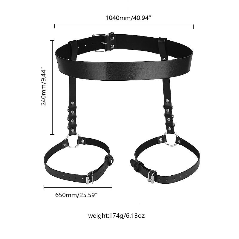 Harness - Cinta Liga de Couro