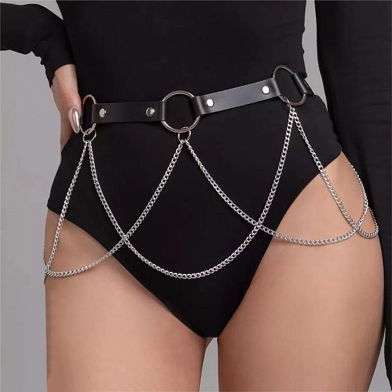 Harness - Cinto com Detalhes em Correntes 6