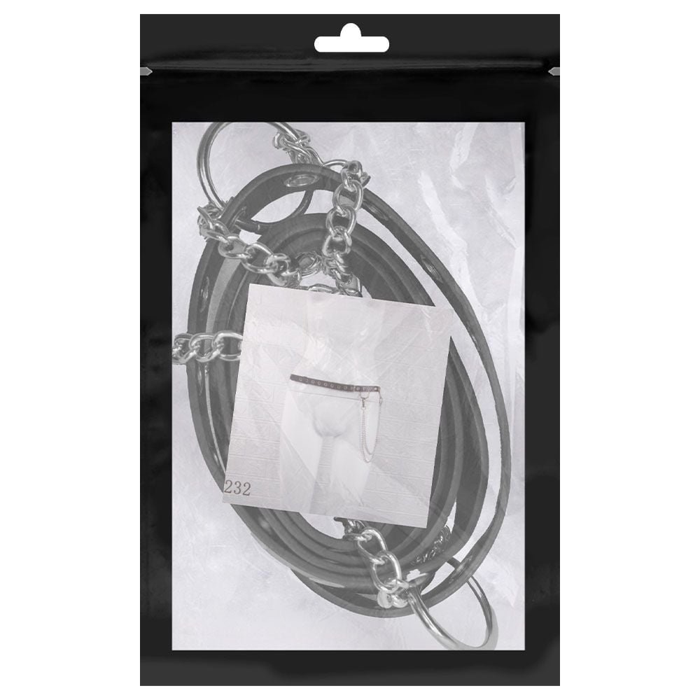 Harness Cinto Detalhes Em Correntes 3 Sexy Import