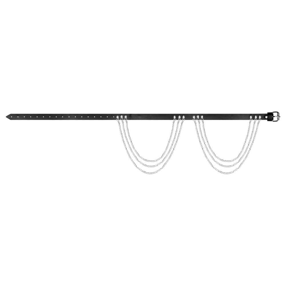 Harness Cinto Detalhes Em Correntes 4 Sexy Import