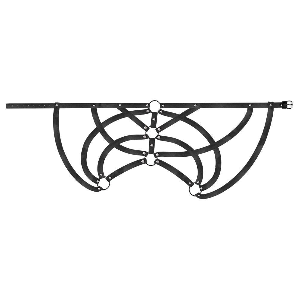 Harness Contorno De Busto Em Couro 6 Sexy Import