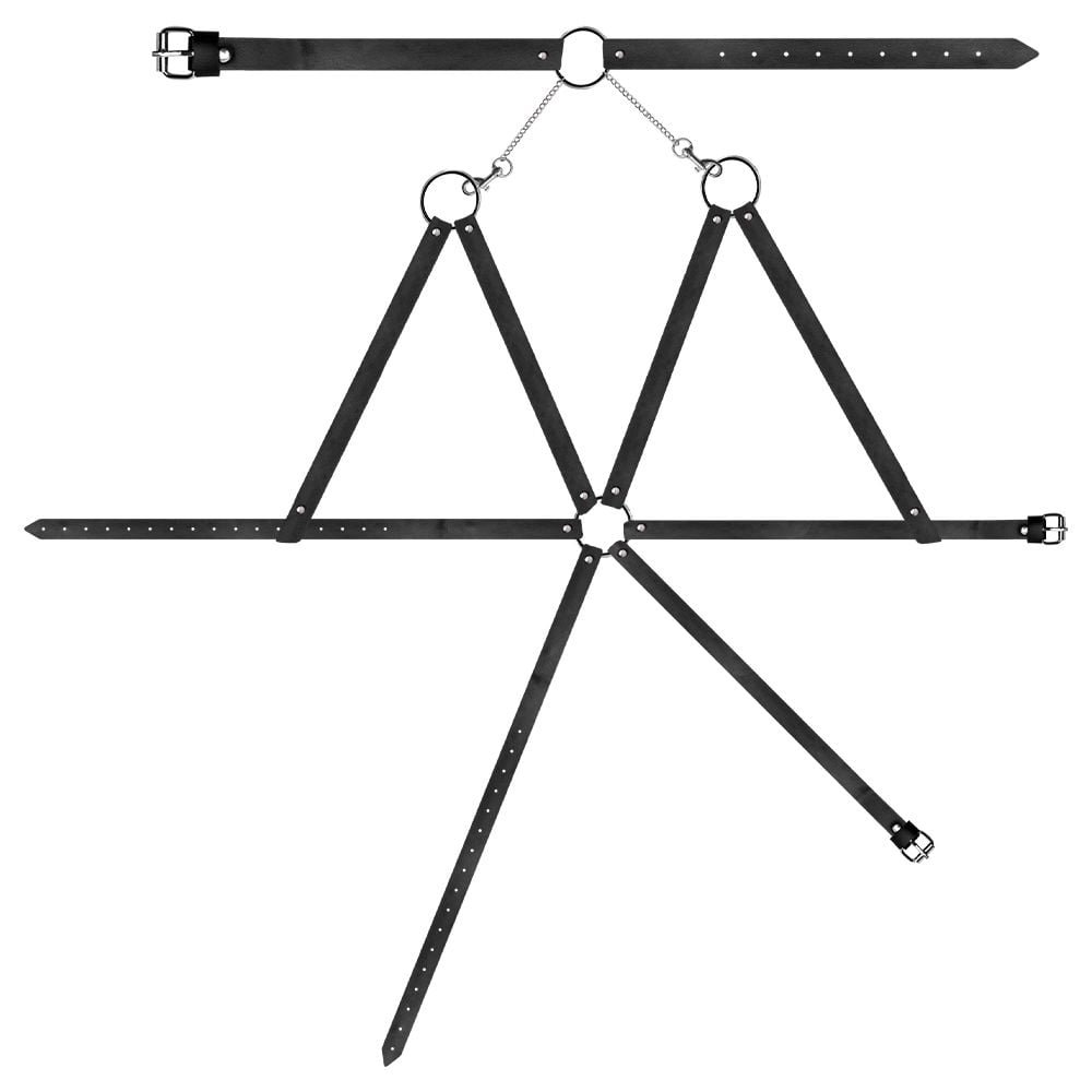 Harness Contorno De Busto Em Couro 9 Sexy Import