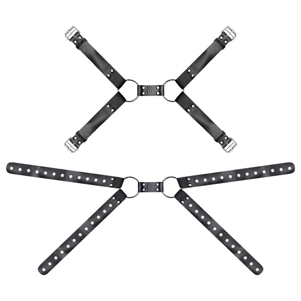 Harness Masculino 5 Couro 3 X 100cm Sexy Import