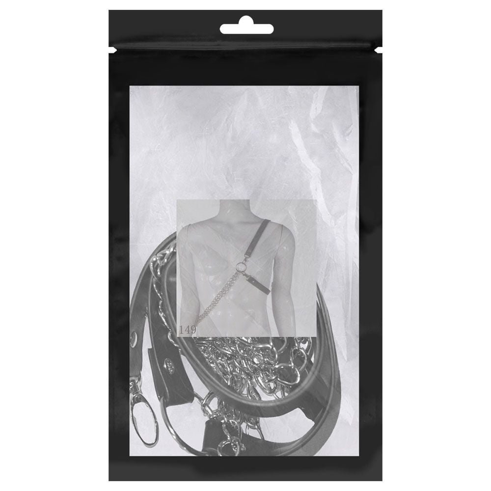 Harness Masculino Corrente 2 X 100cm Sexy Import
