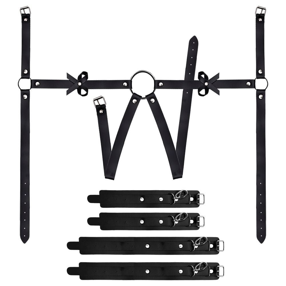 Harness Sado Cinta Com Algemas Prazer E Cia