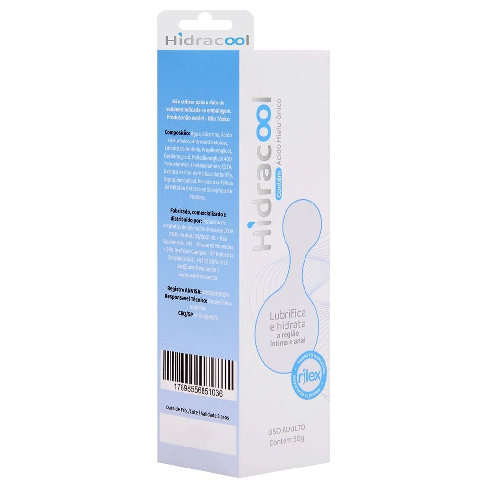 Hidracool Lubrificante Anal 50g Rilex