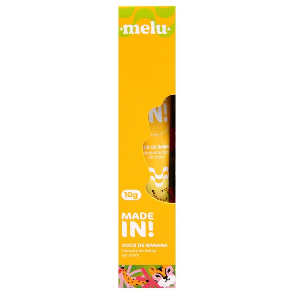 Hidratante Labial Doce De Banana Made In 10g Melu