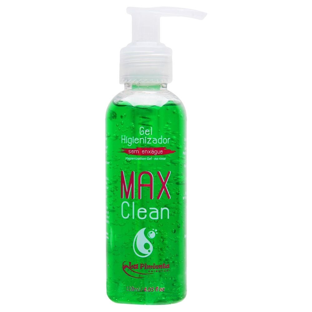Higienizador Max Clean 120ml La Pimienta