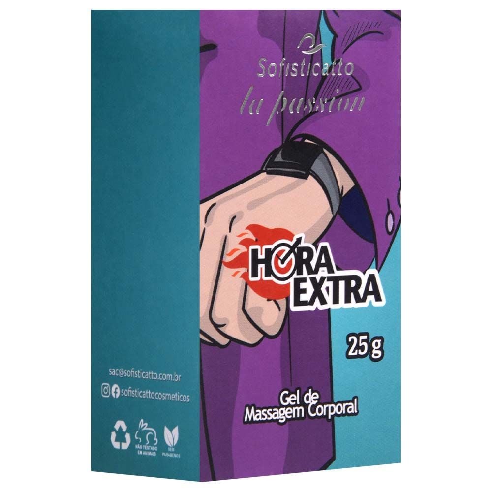 Hora Extra Gel Masculino 25g Sofisticatto