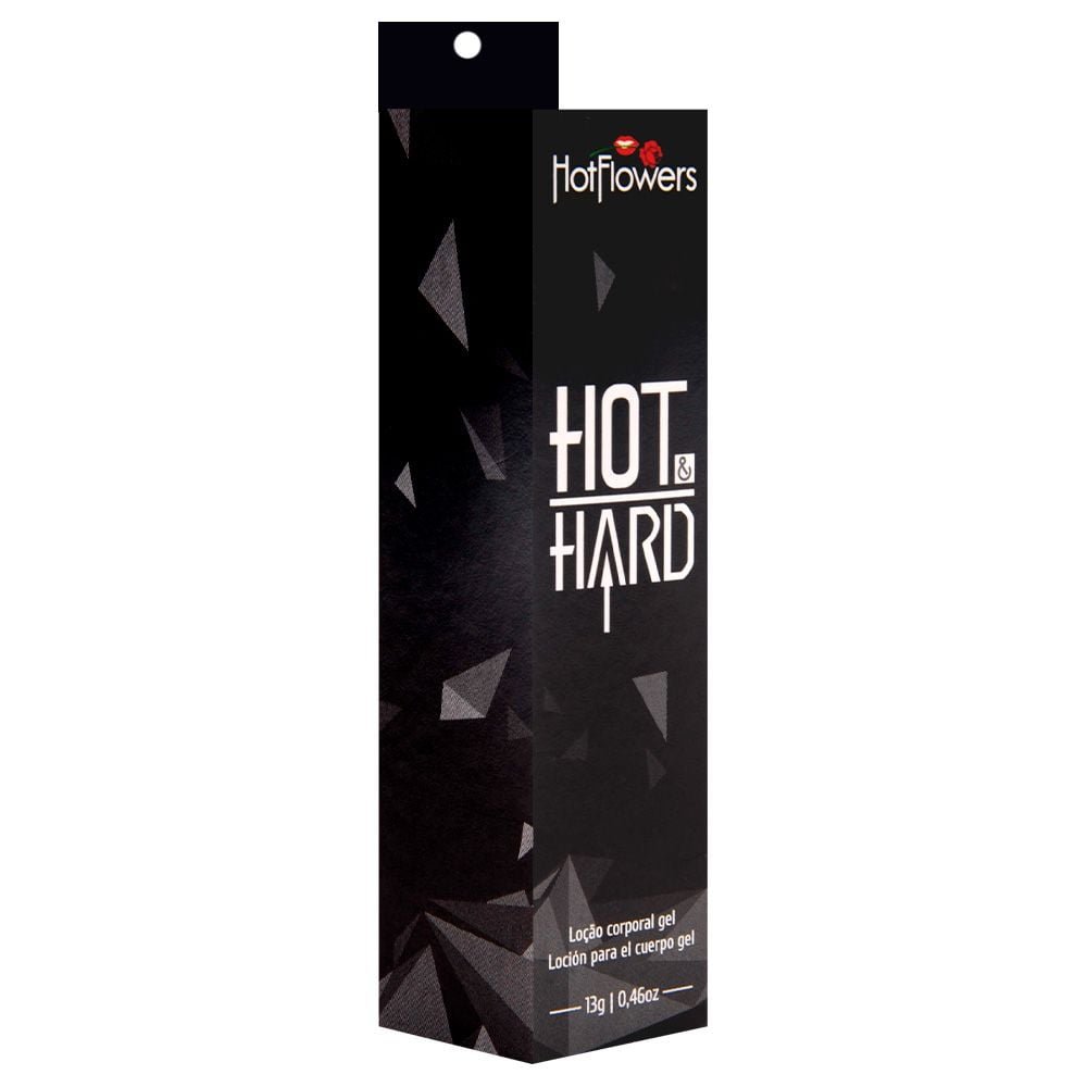 Hot Hard Gel Excitante Masculino 13g Hot Flowers