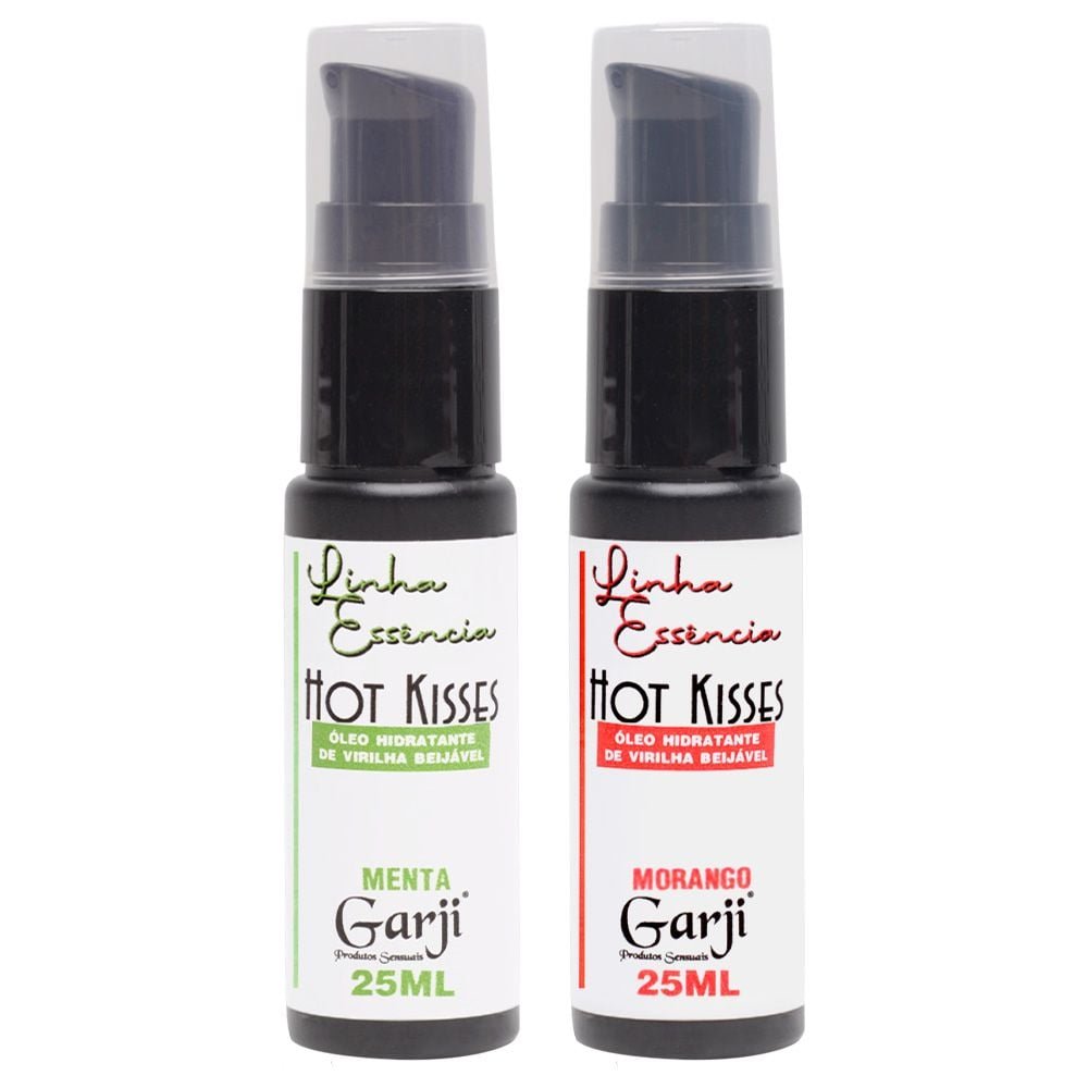 Hot Kisses óleo Hidratante Virilha Beijável 25ml Garji