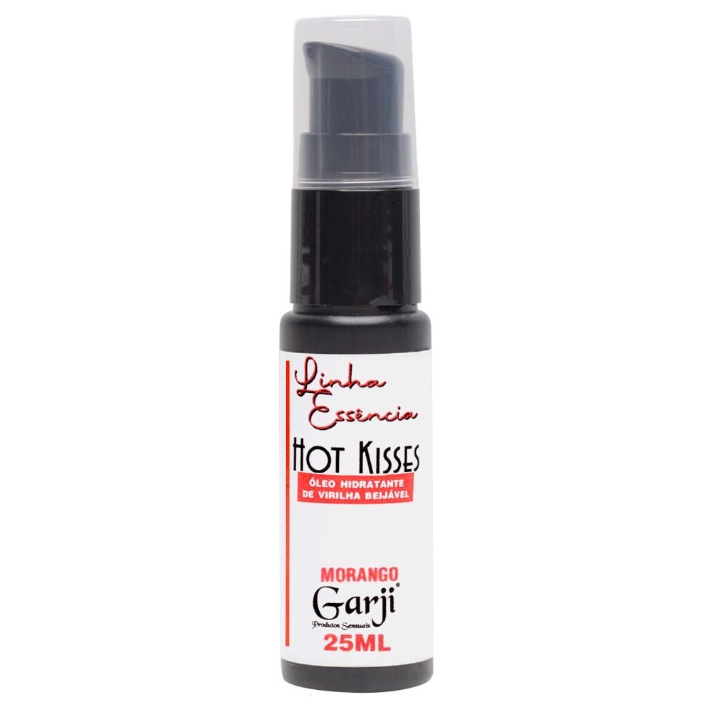 Hot Kisses óleo Hidratante Virilha Beijável 25ml Garji