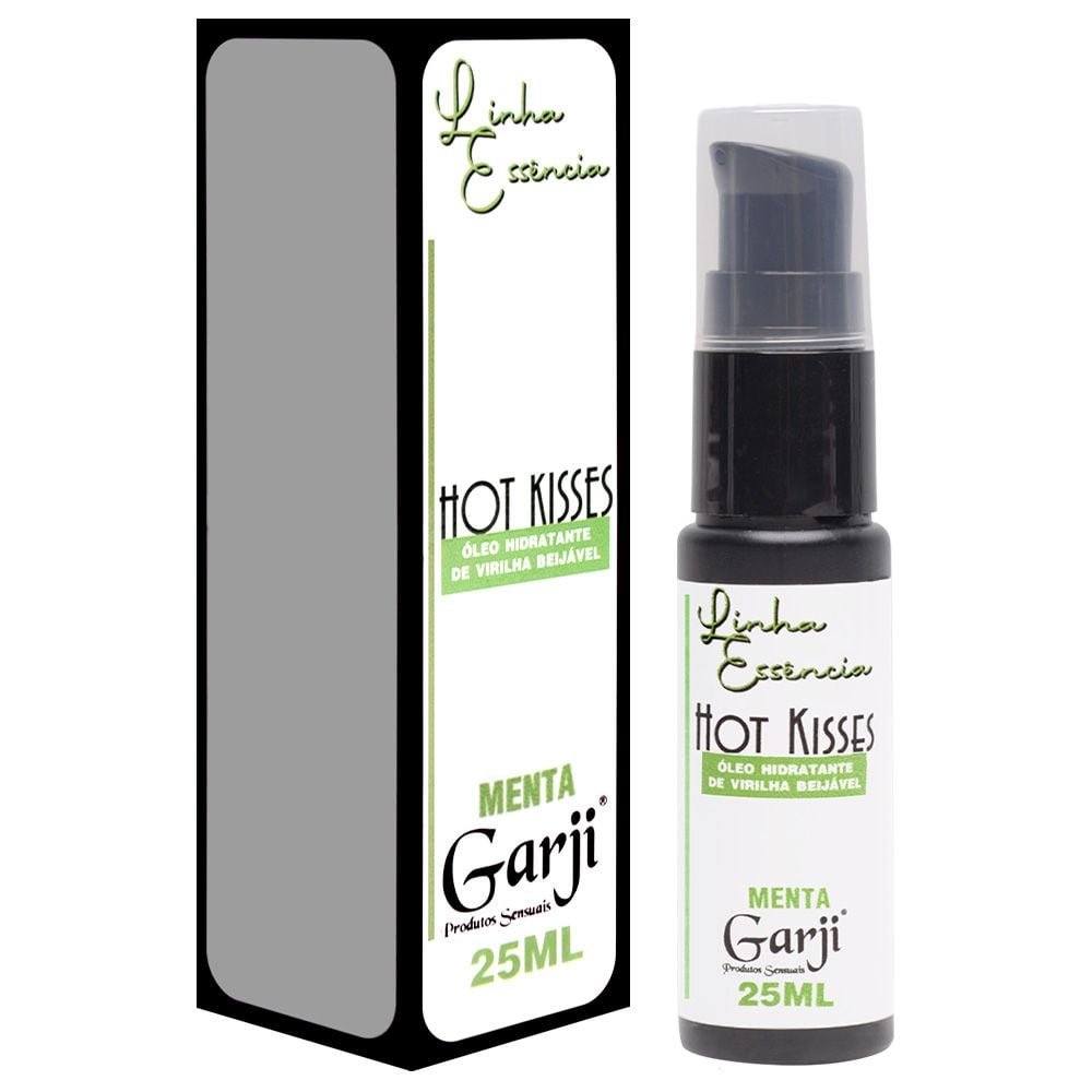Hot Kisses óleo Hidratante Virilha Beijável 25ml Garji