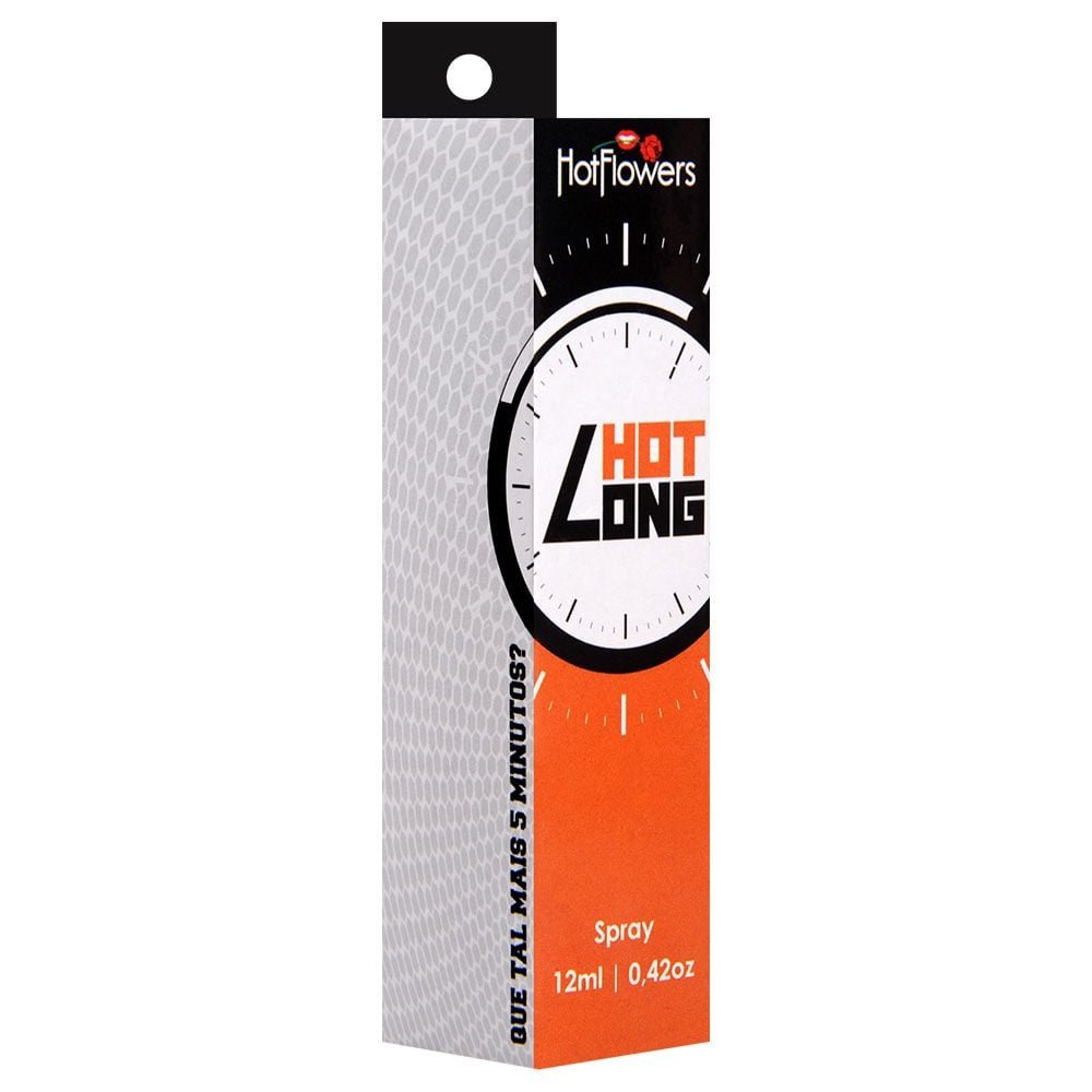 Hot Long Retardador Masculino Spray 12ml Hot Flowers