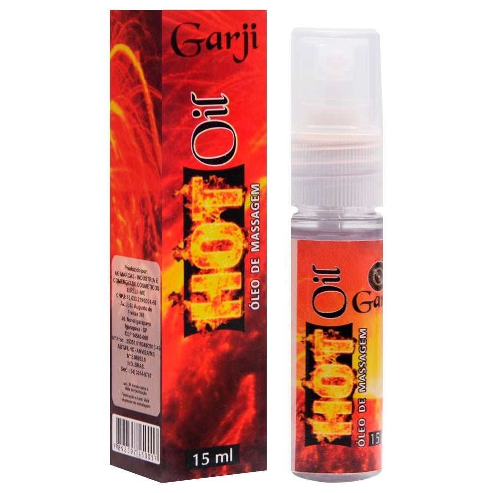 Hot Oil Spray Funcional 15ml Garji