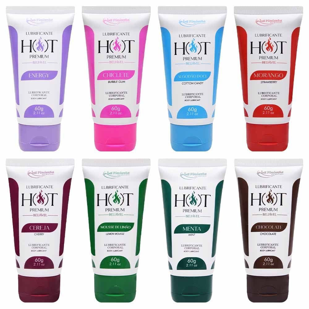 Hot Premium Lubrificante Beijável 60g La Pimienta