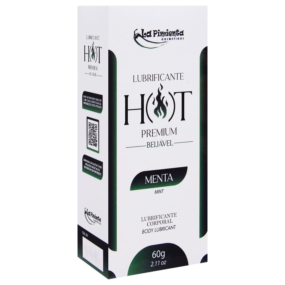 Hot Premium Lubrificante Beijável 60g La Pimienta