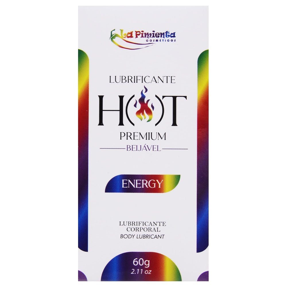 Hot Premium Lubrificante Beijável 60g La Pimienta
