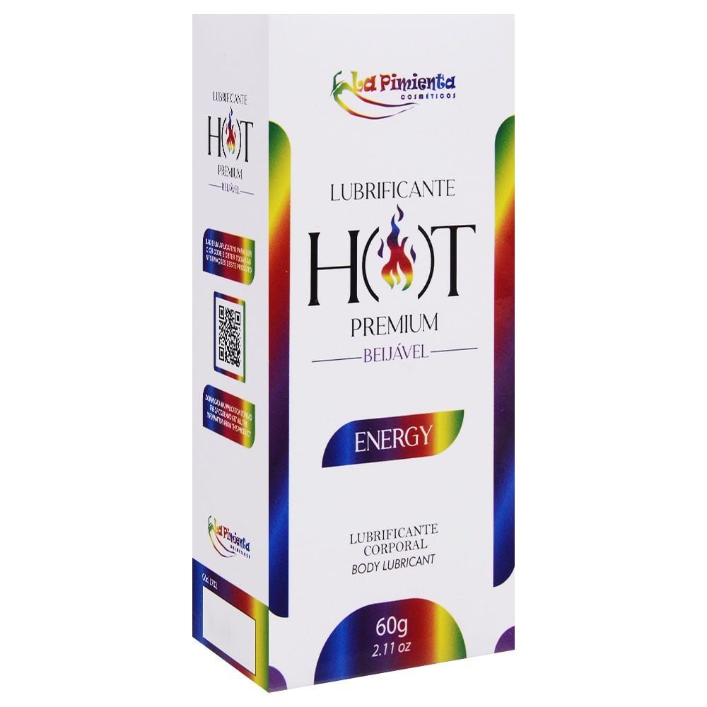 Hot Premium Lubrificante Beijável 60g La Pimienta