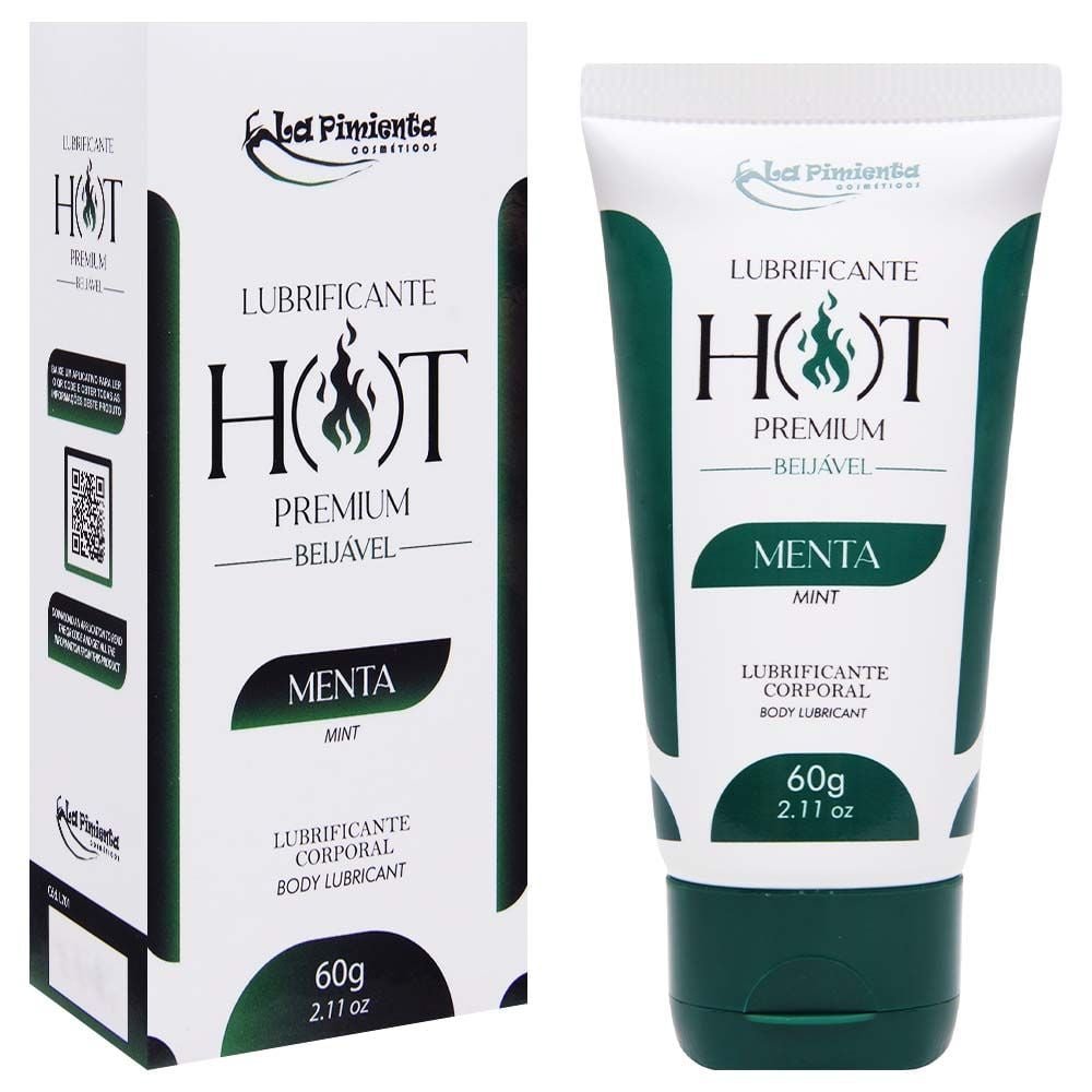 Hot Premium Lubrificante Beijável 60g La Pimienta