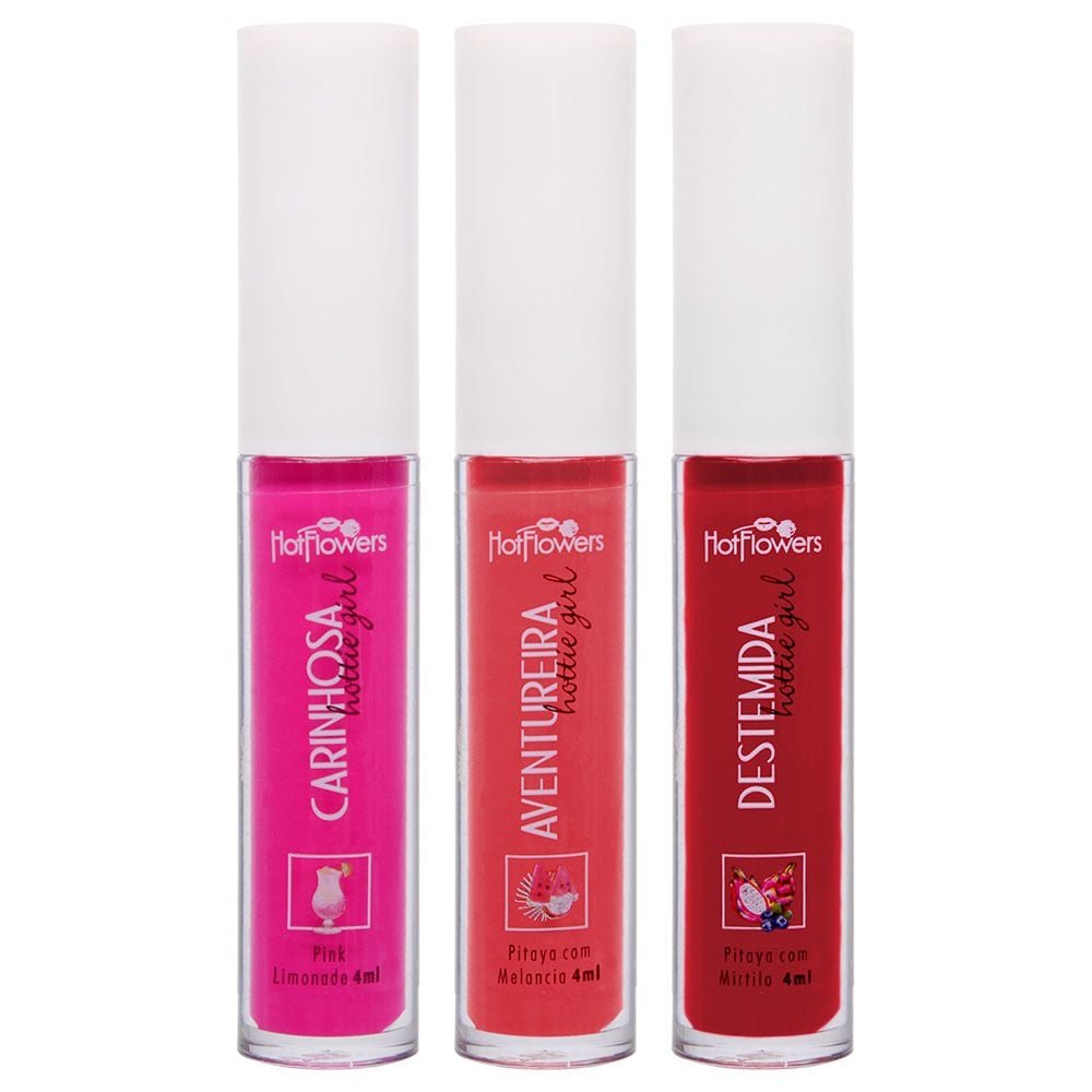 Hottie Girl Gloss Labial Aumento 4ml Hot Flowers