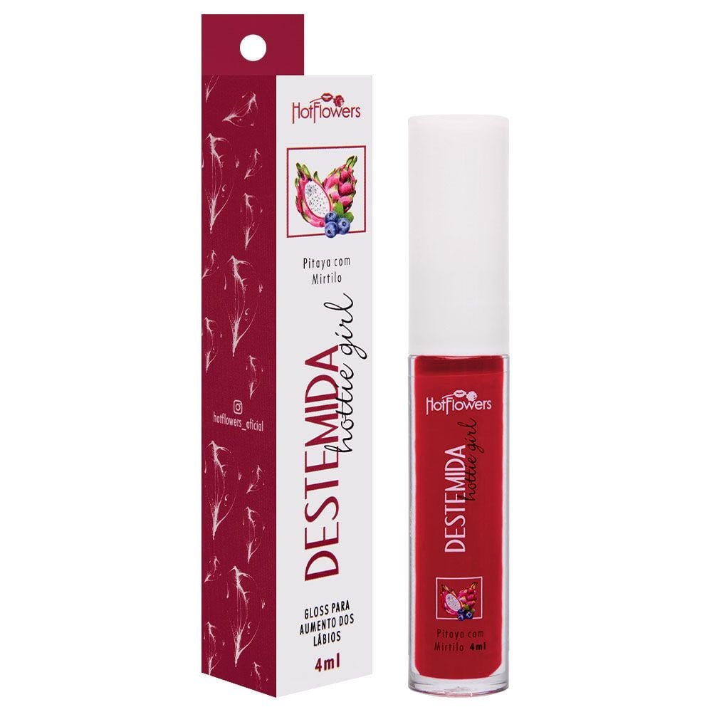 Hottie Girl Gloss Labial Aumento 4ml Hot Flowers