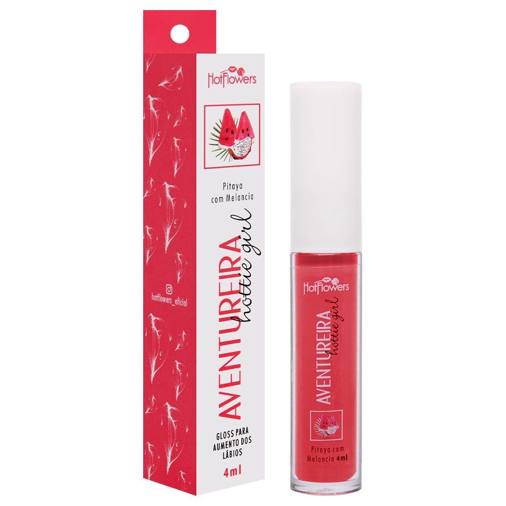 Hottie Girl Gloss Labial Aumento 4ml Hot Flowers