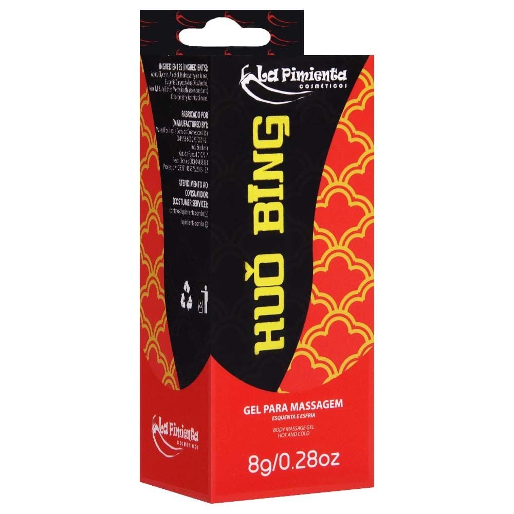 Huo Bing Gel Chinês Excitante Intenso 8g La Pimienta