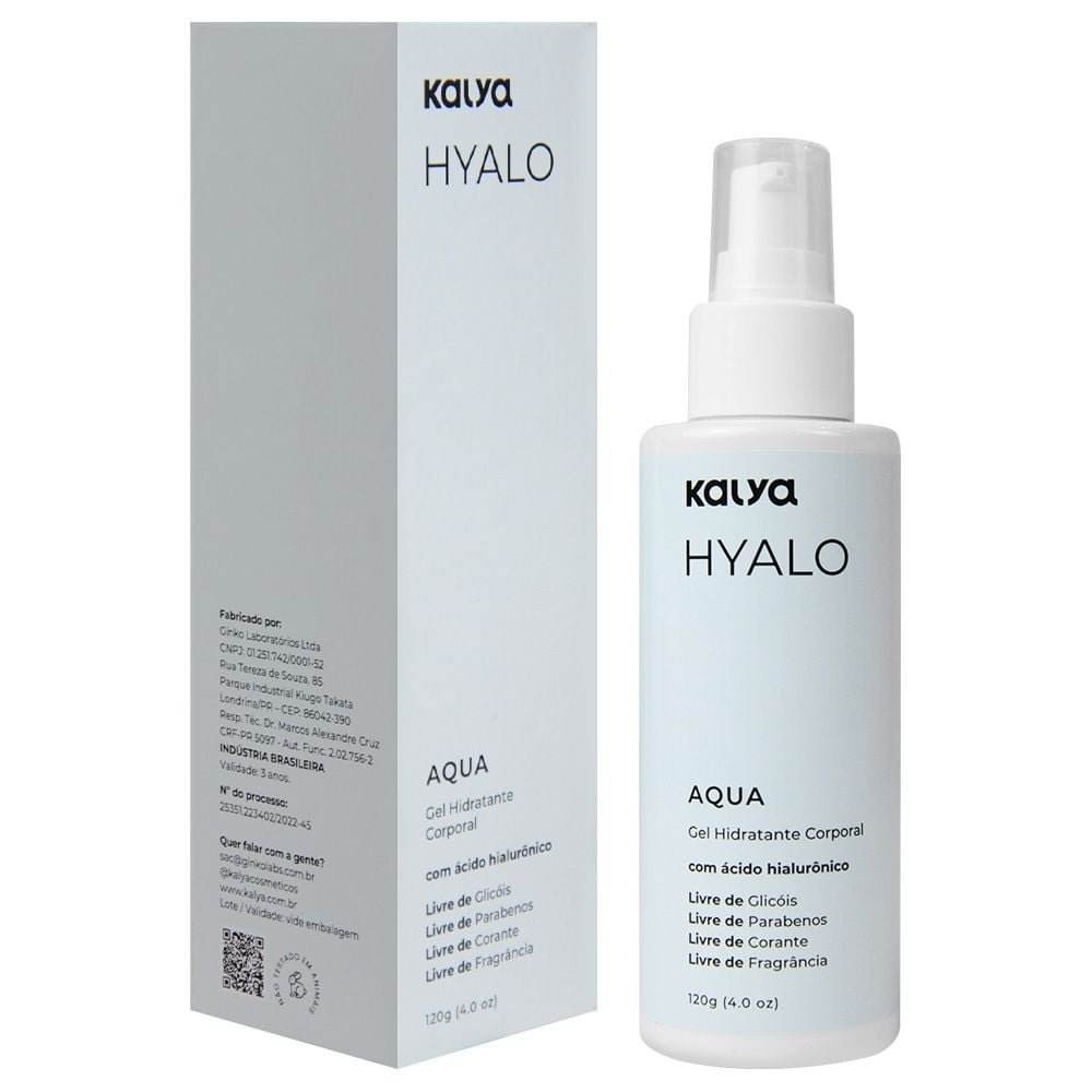 Hyalo Aqua Lubrificante ácido Hialurônico 120ml Kalya