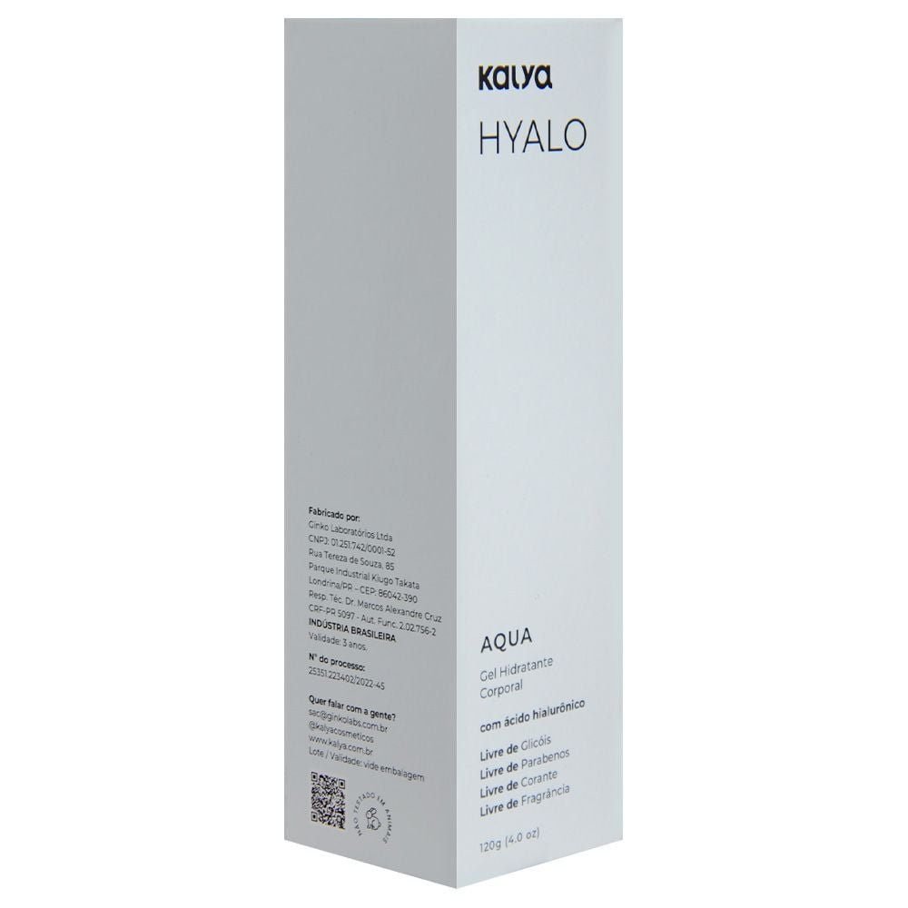 Hyalo Aqua Lubrificante ácido Hialurônico 120ml Kalya