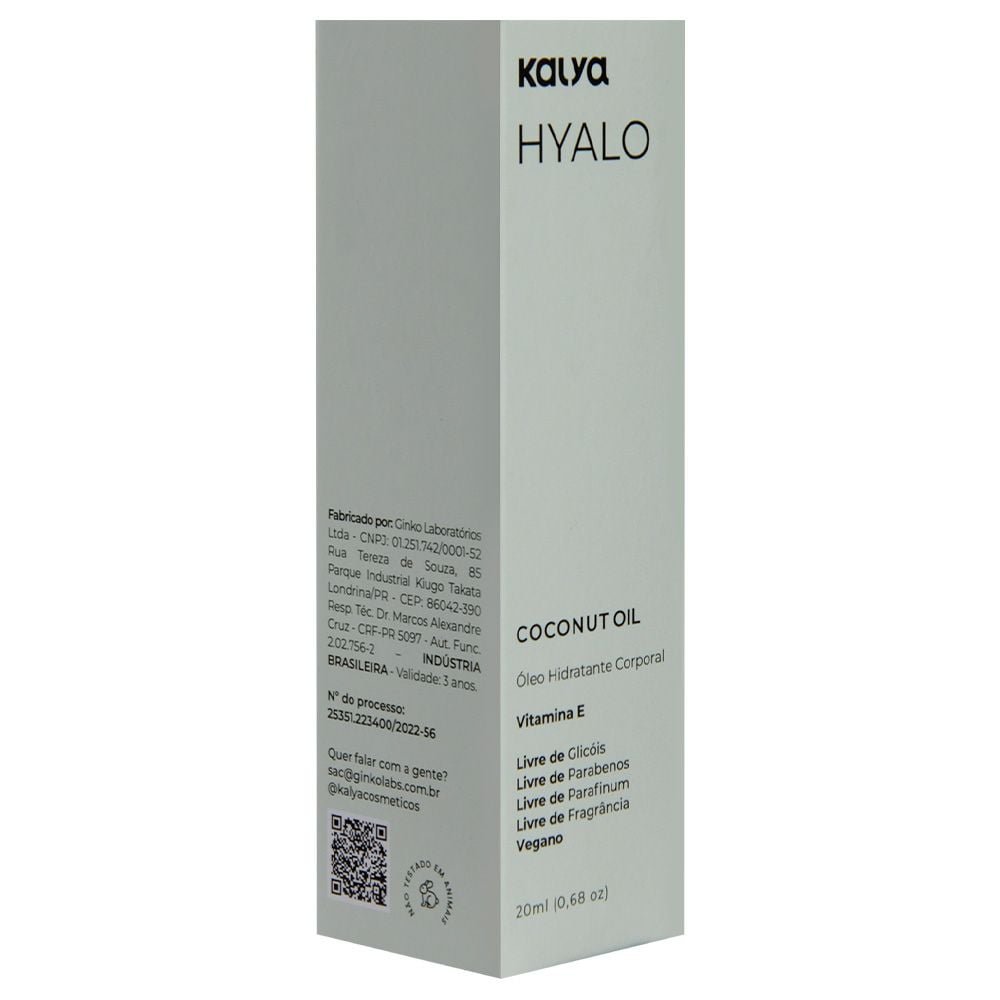 Hyalo Coconut Oil Para Vulva 20ml Kalya