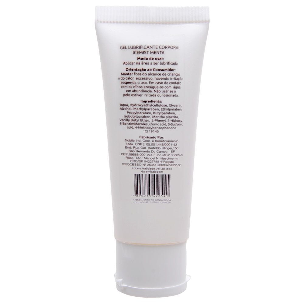 Ice Mist Lub Prime Gel Corporal 30g Chillies
