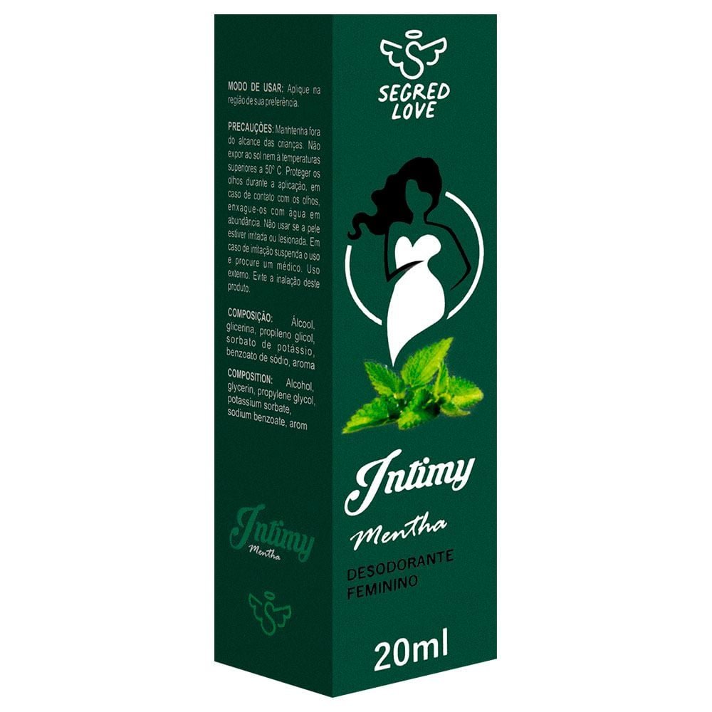 Intimy Desodorante Feminino 20ml Segred Love