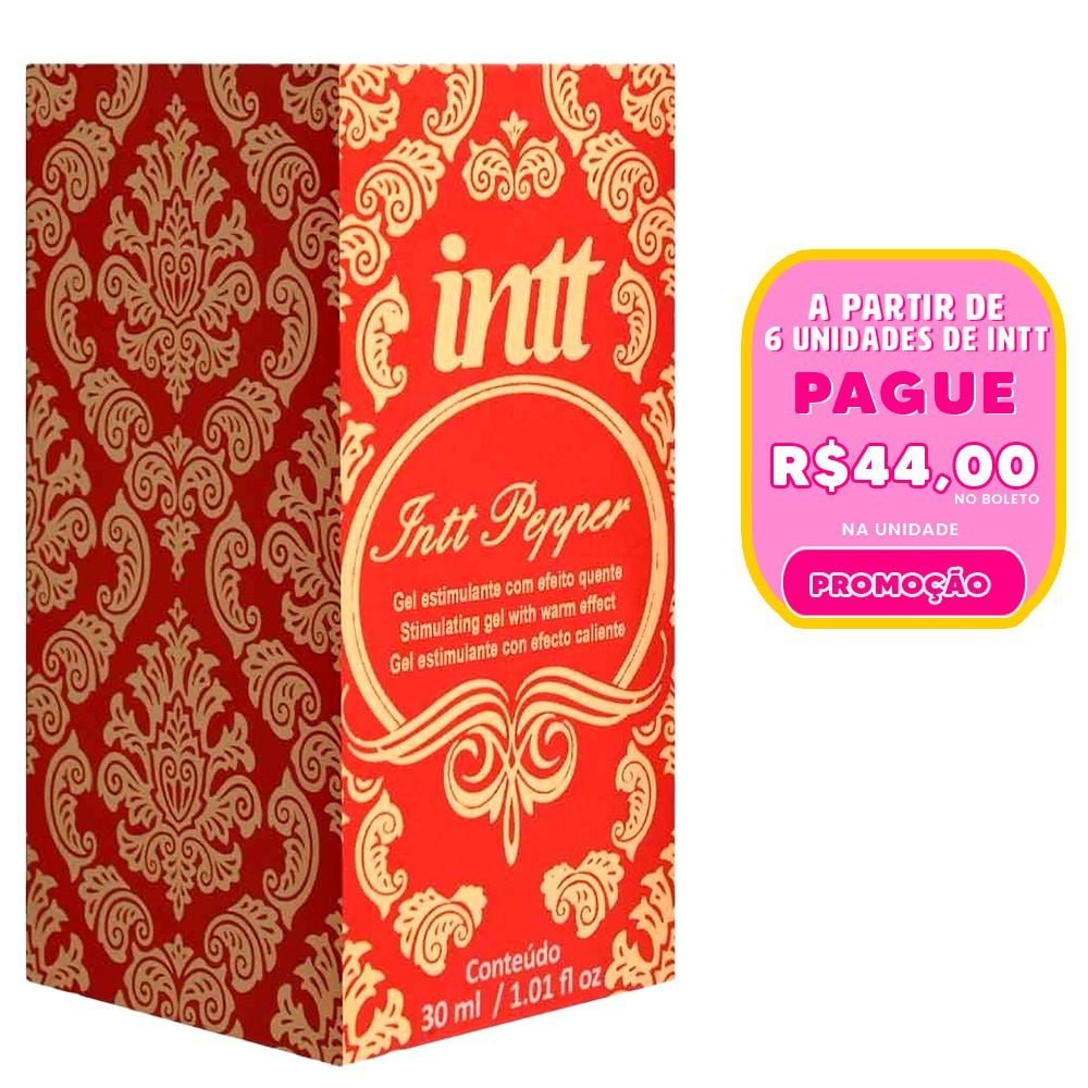 Intt Pepper Excitante Quente Cereja Pimenta 30ml Intt