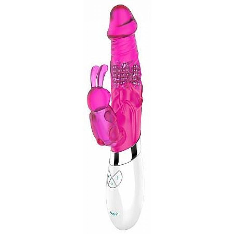 Jack Rabbit Rotativo USB em Jelly - Vibrador de Luxo - iGox