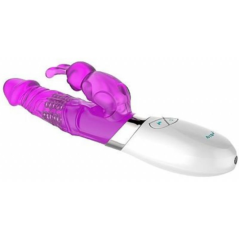 Jack Rabbit Rotativo USB em Jelly - Vibrador de Luxo - iGox