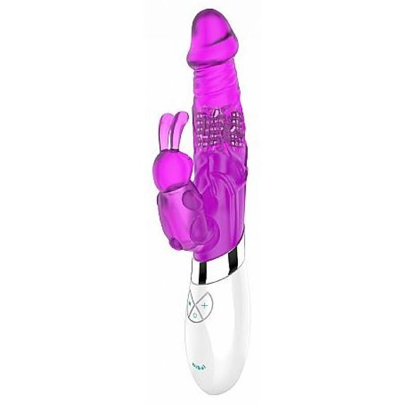Jack Rabbit Rotativo USB em Jelly - Vibrador de Luxo - iGox