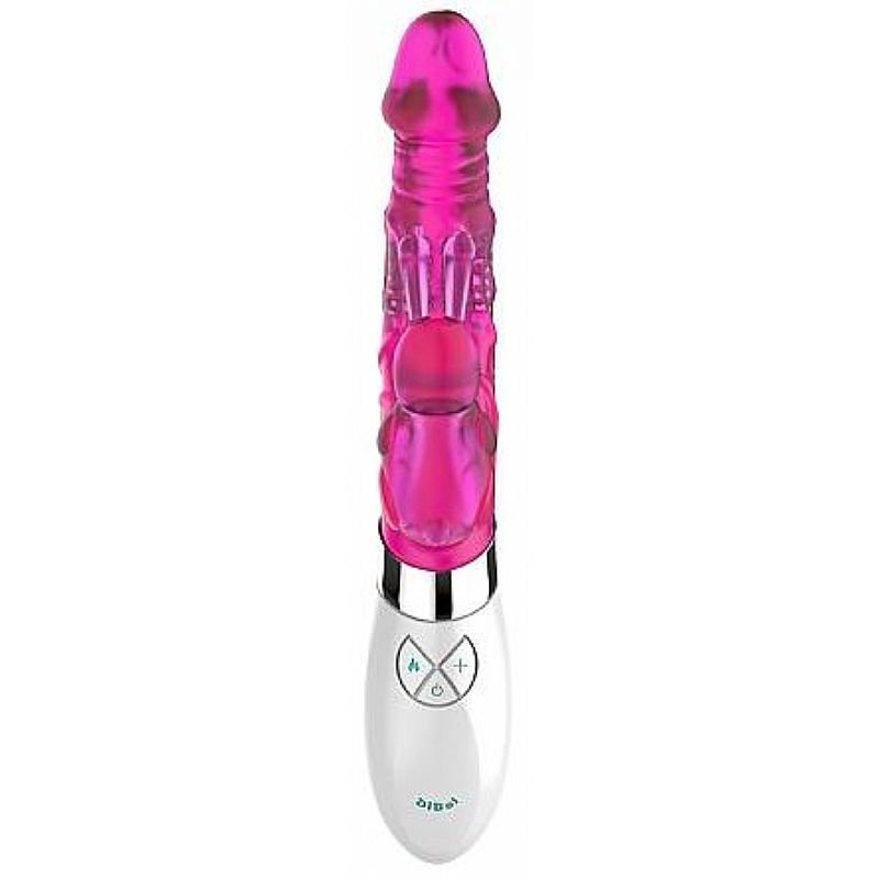 Jack Rabbit Rotativo USB em Jelly - Vibrador de Luxo - iGox