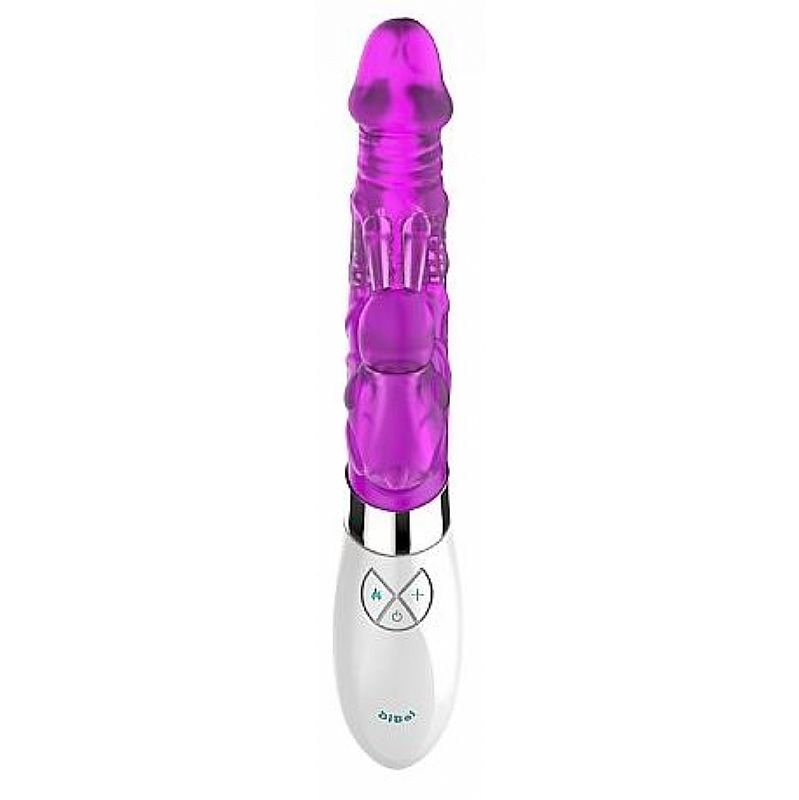 Jack Rabbit Rotativo USB em Jelly - Vibrador de Luxo - iGox