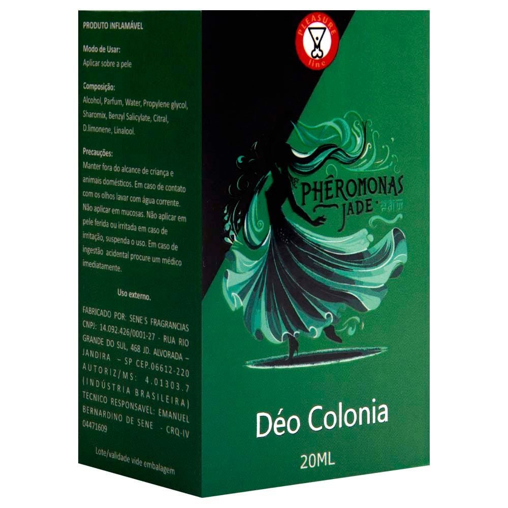 Jade Deo Colônia Feminina Pheromonas 20ml Pleasure Line