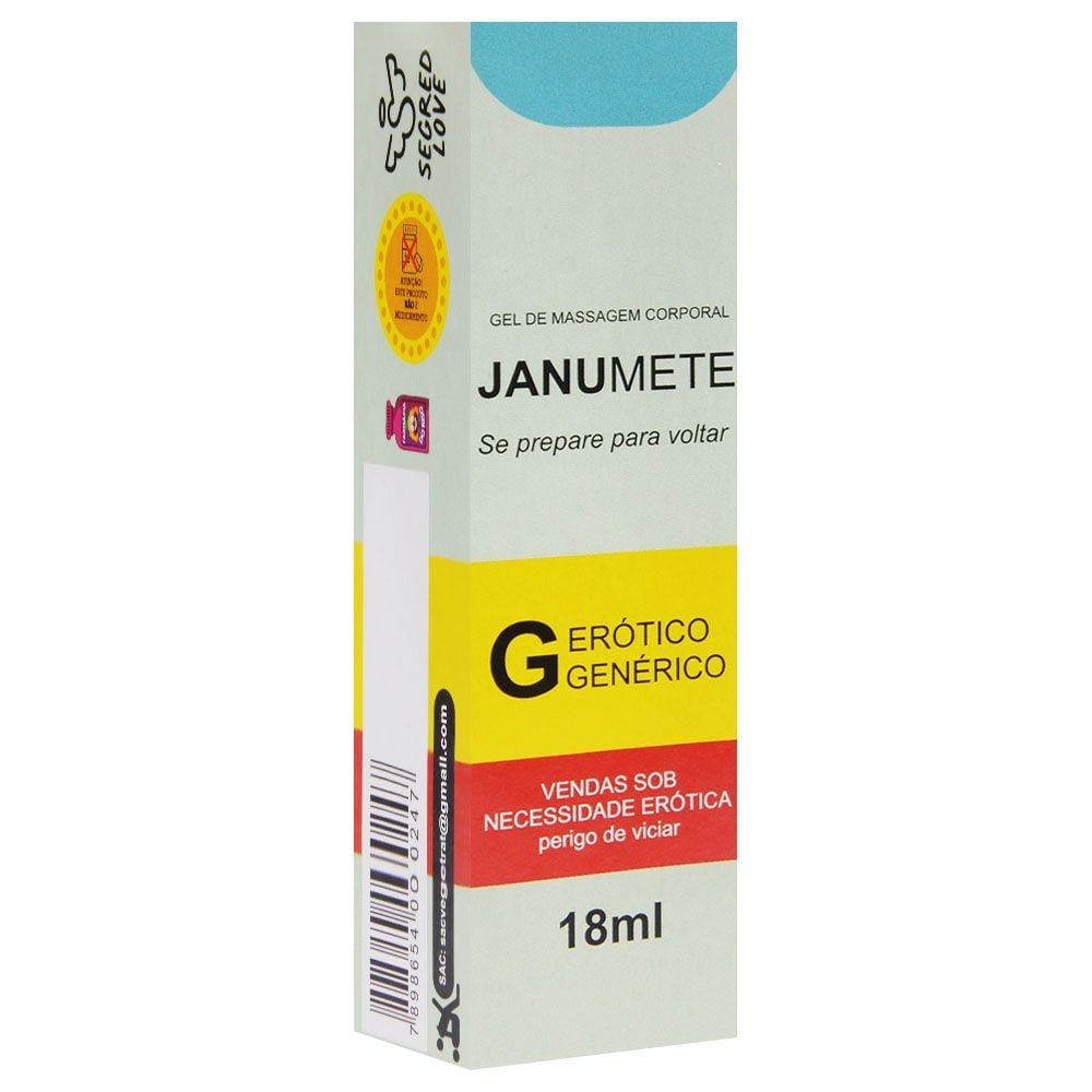 Janumete Provoca Ereção 18ml Segred Love