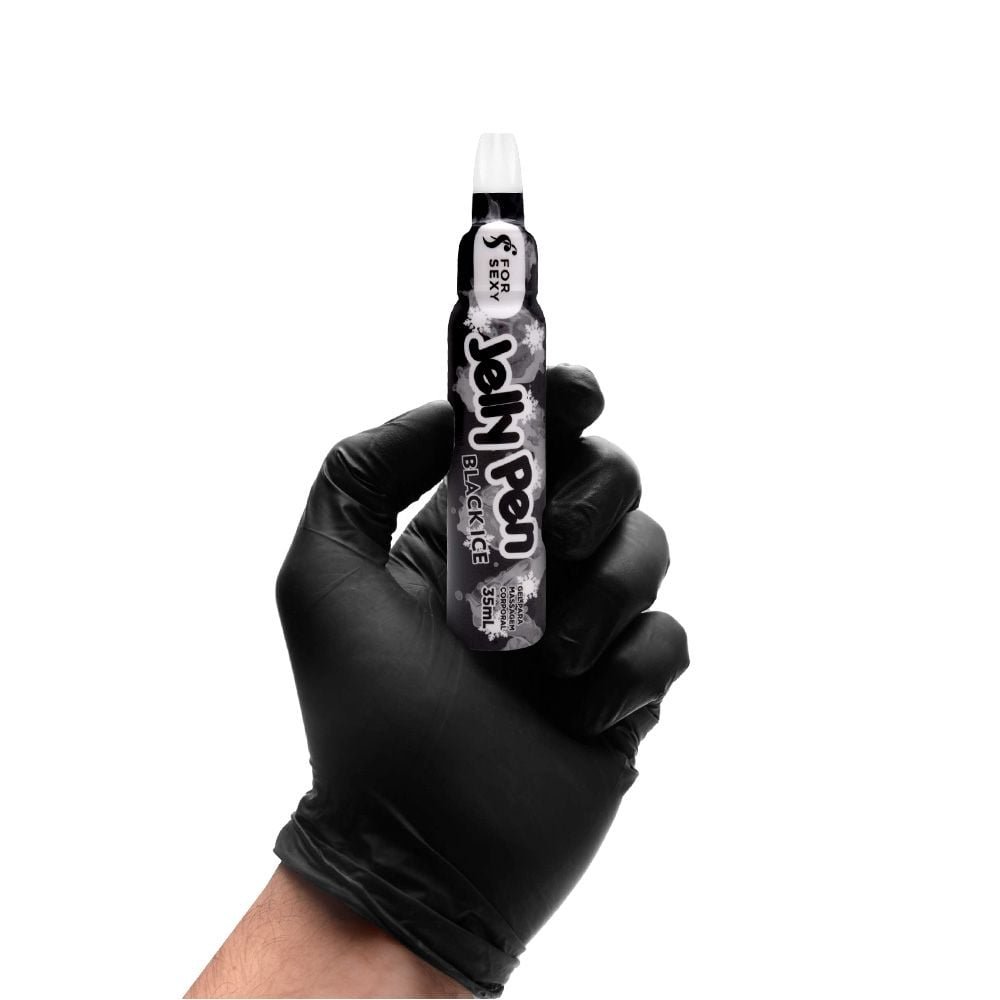 Jelly Pen Black Ice Caneta Funcional 35ml For Sexy